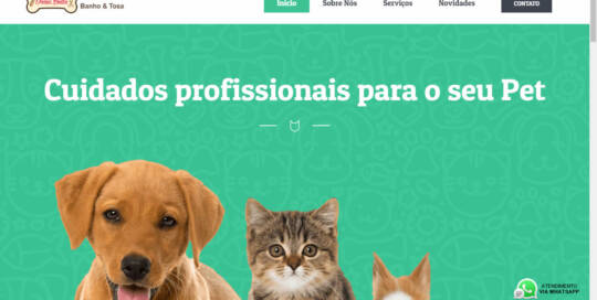Construlinks Agência Digital - Clientes - Grazi Bella Pet Shop